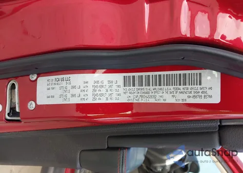 2017 Jeep Cherokee Trailhawk 4X4 из США, поврежденный, VIN 1C4PJMBB3HW528352